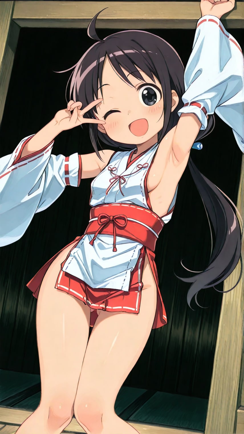 たまみがセクシービームってやってるとこ