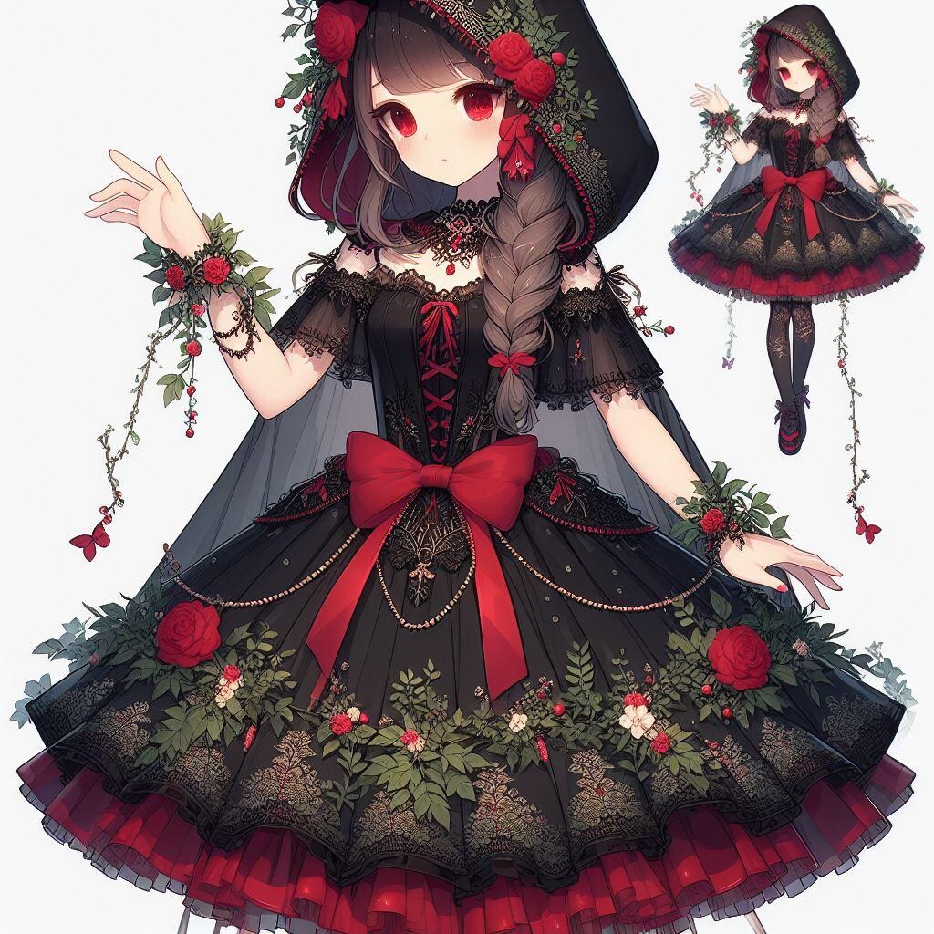 森ノ魔女のドレス