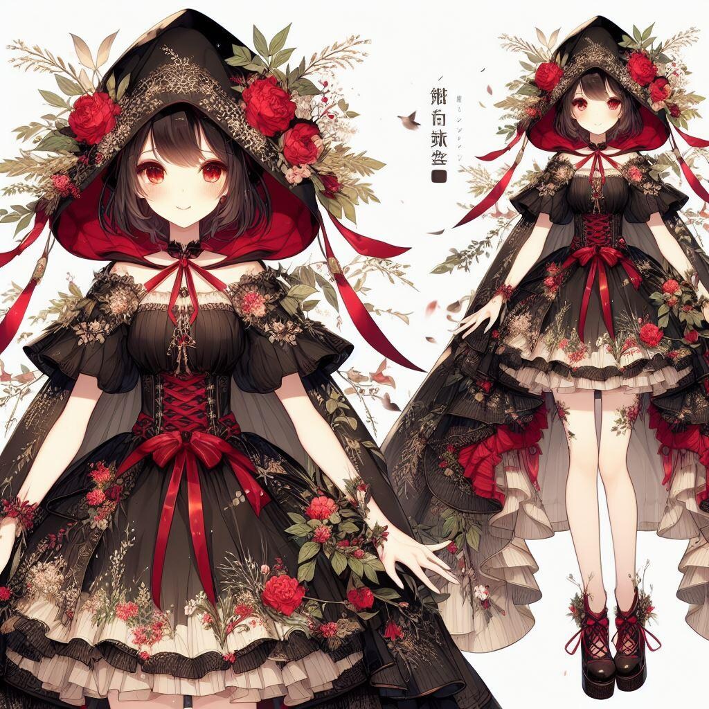 森ノ魔女のドレス