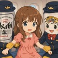 優しいCAさんと小さな女の子 3枚目