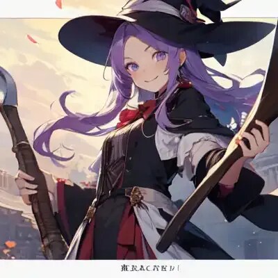 紫魔女の四姉妹四女ビラ