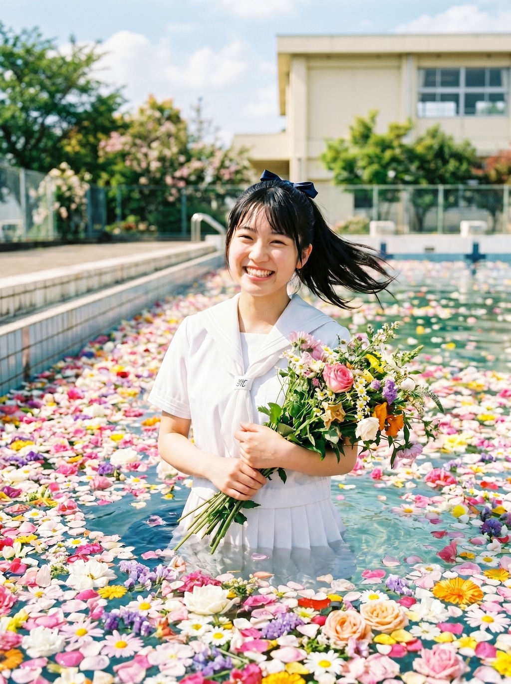 花を贈る