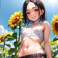 夏のおでこちゃん 2枚目