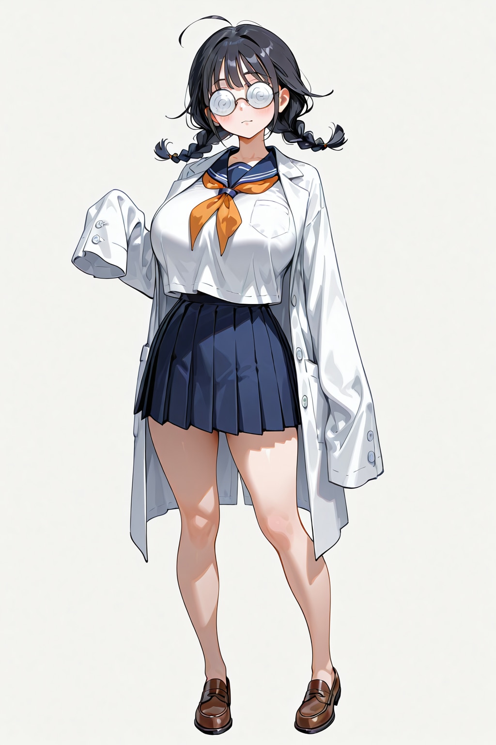 ソシャゲおさげちゃん