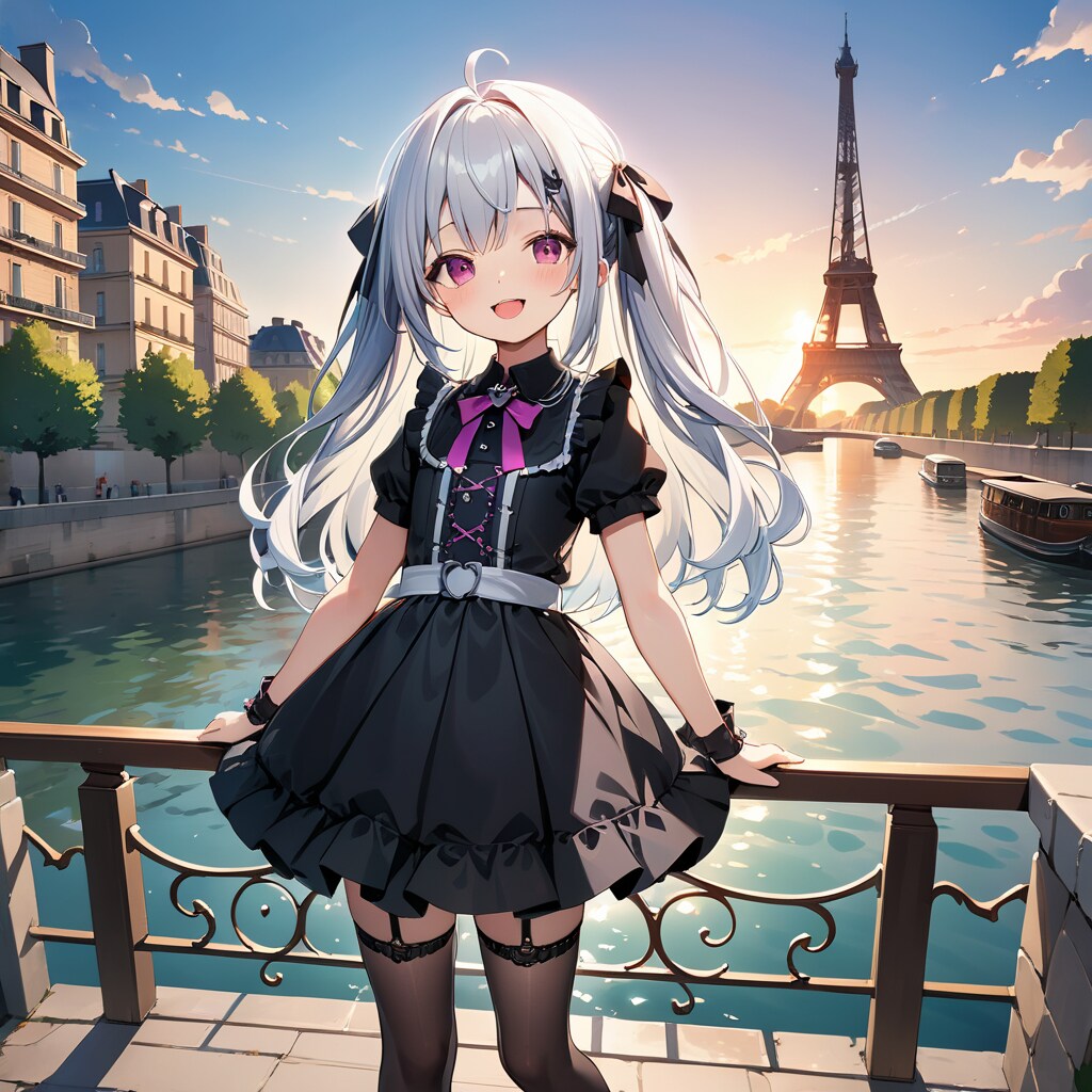 お嬢様、フランスへ行く