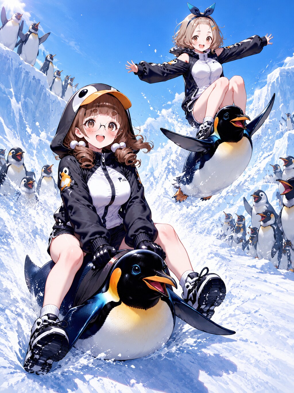 ペンギンレース開催！