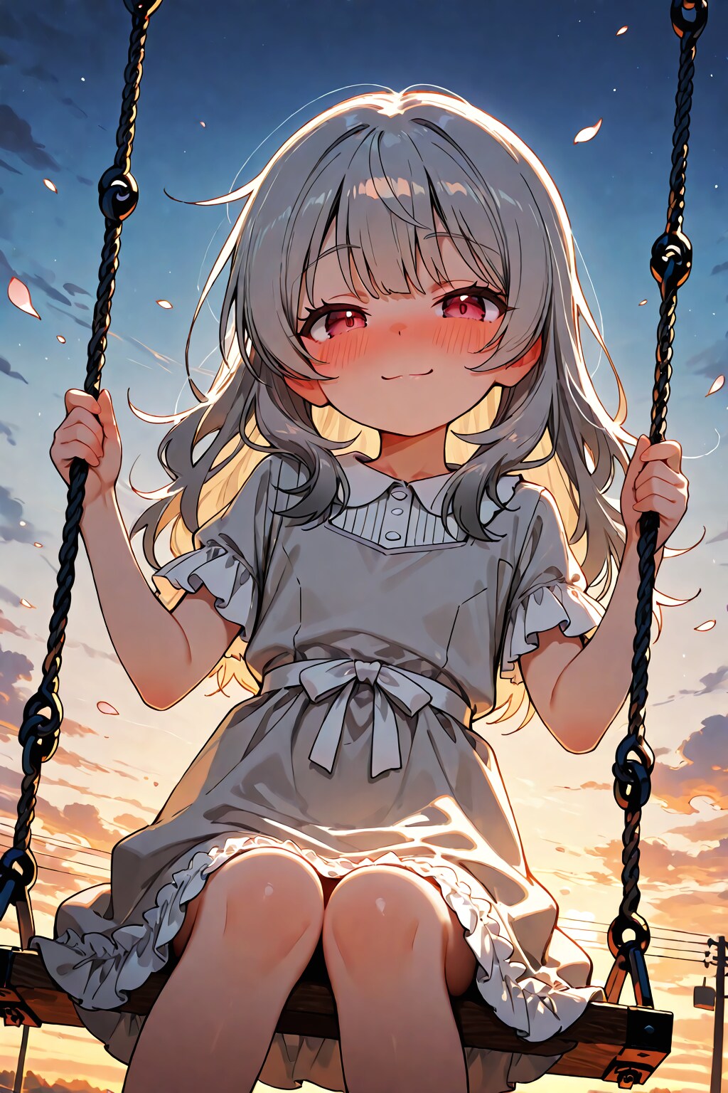 夕暮れの特等席