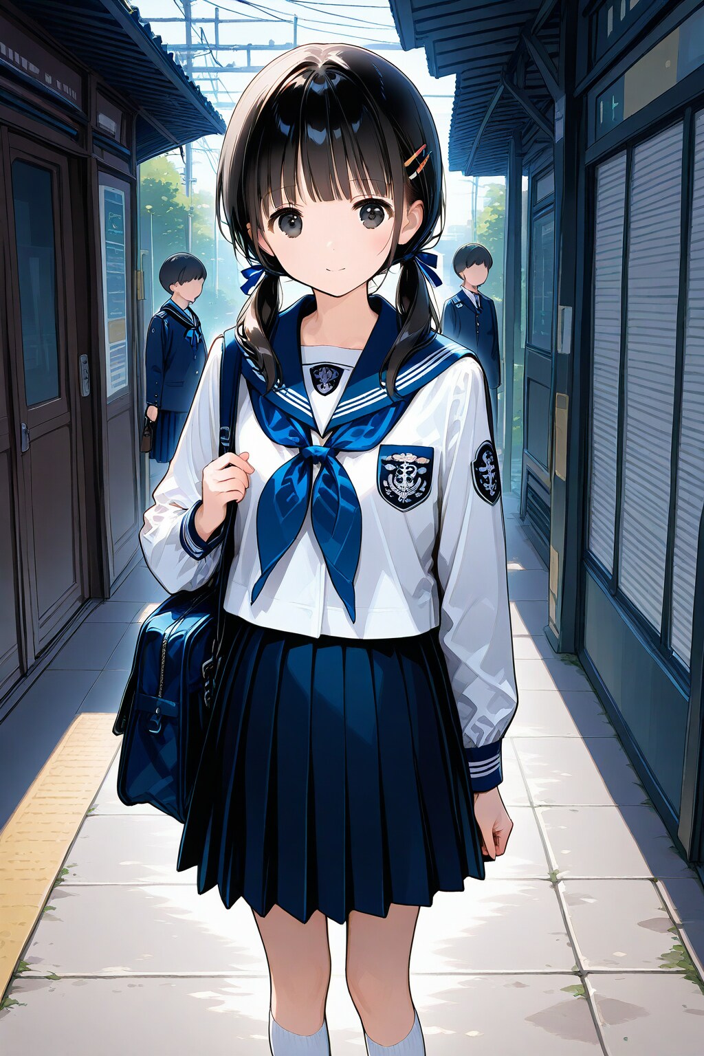 駅の次女ちゃん✨