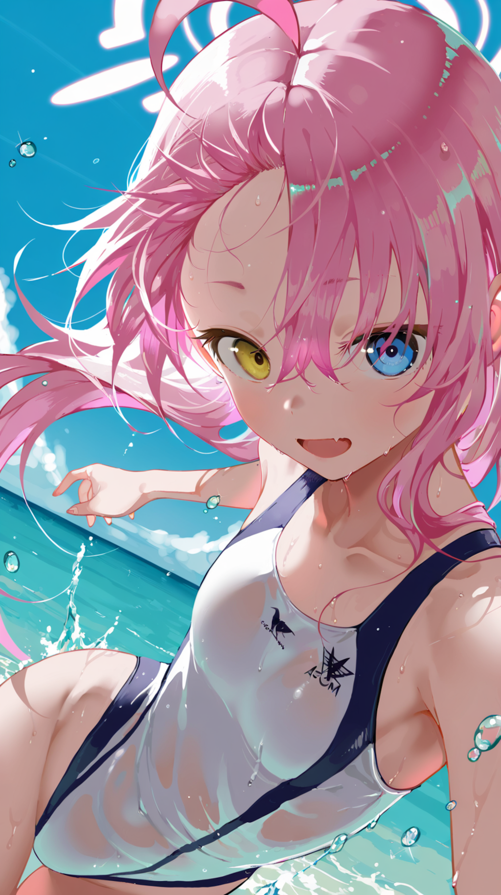 透き通るようなイラスト