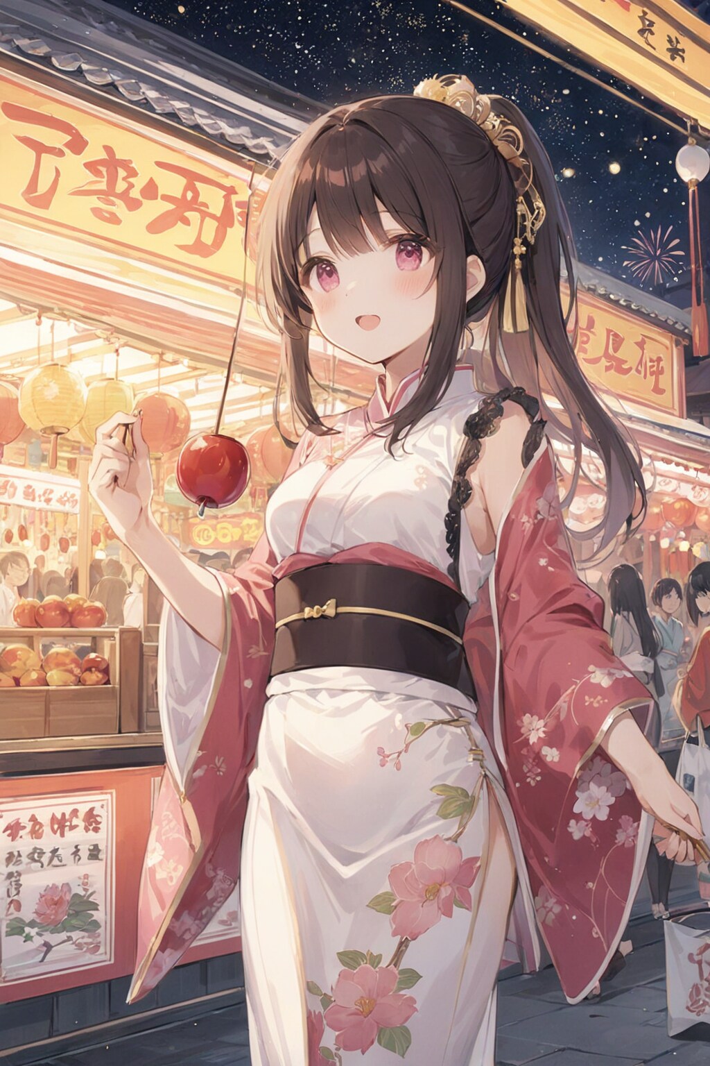 アレ？リンゴ飴どこ？