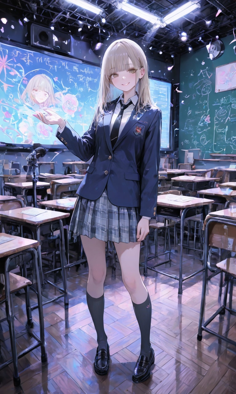 教室のセット | の人気AIイラスト・グラビア