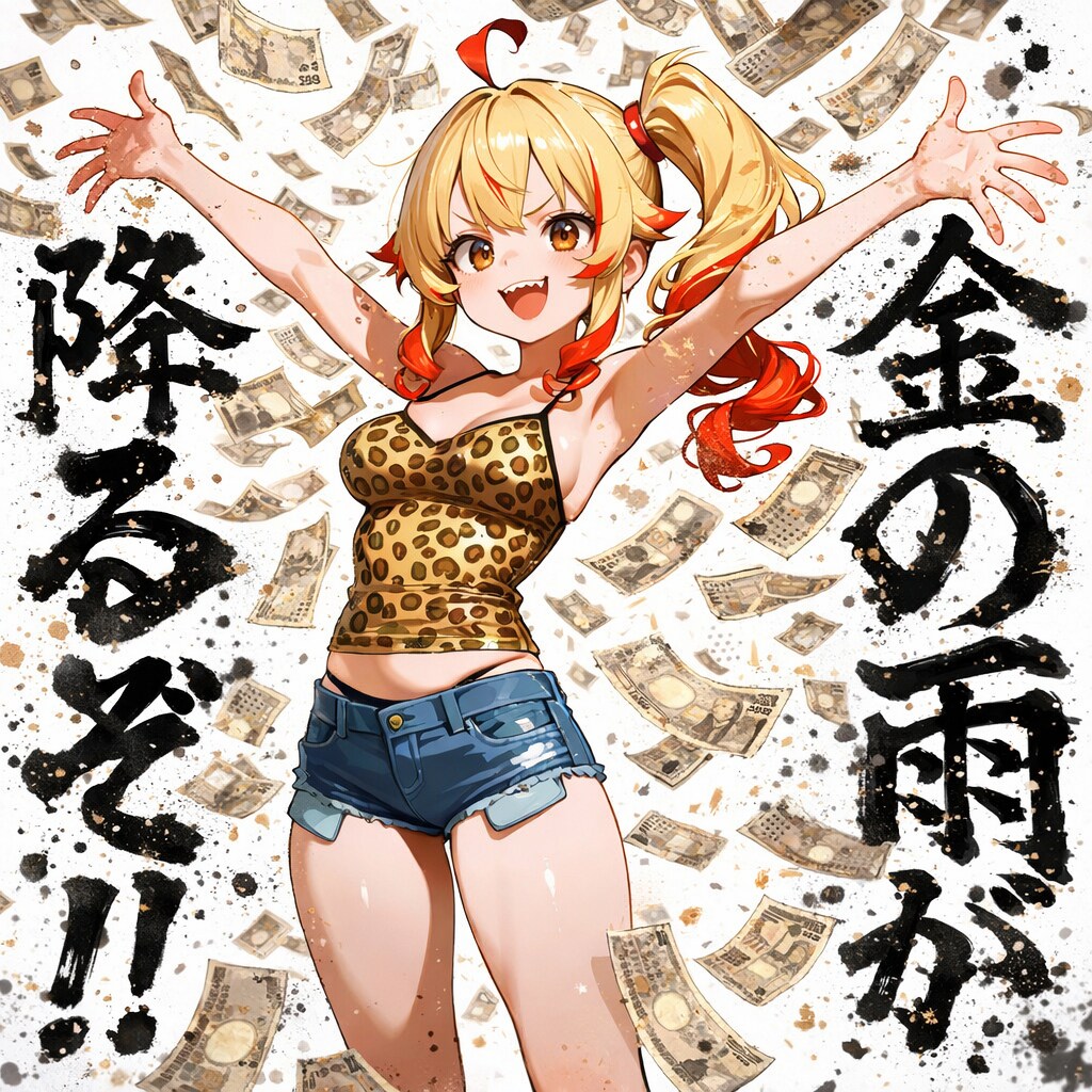 金の雨が降るぞ!!