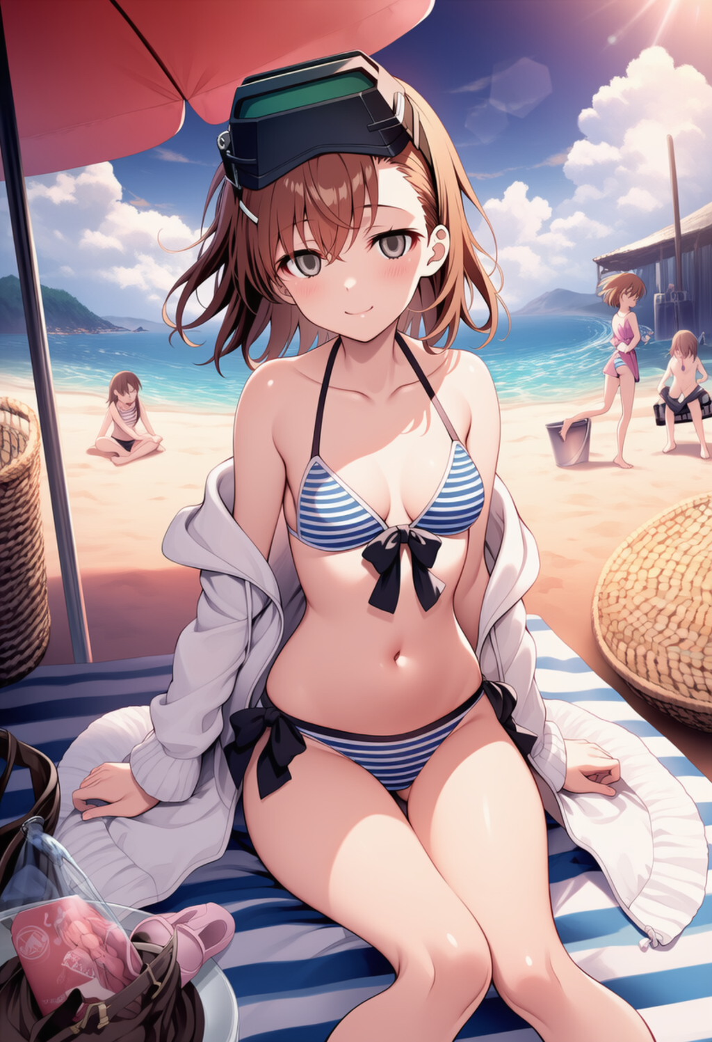 ミサカ妹も、たまに医者がバカンスに行かせる様ですね（健全編）