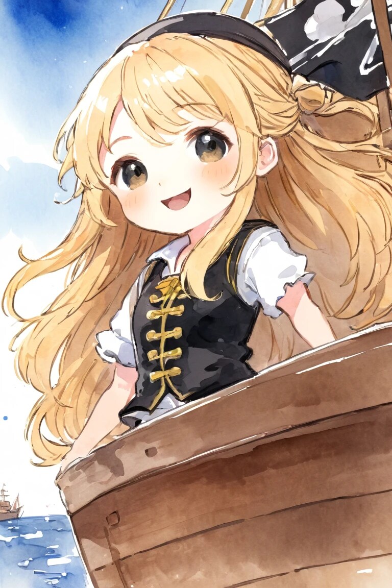 海賊の女の子