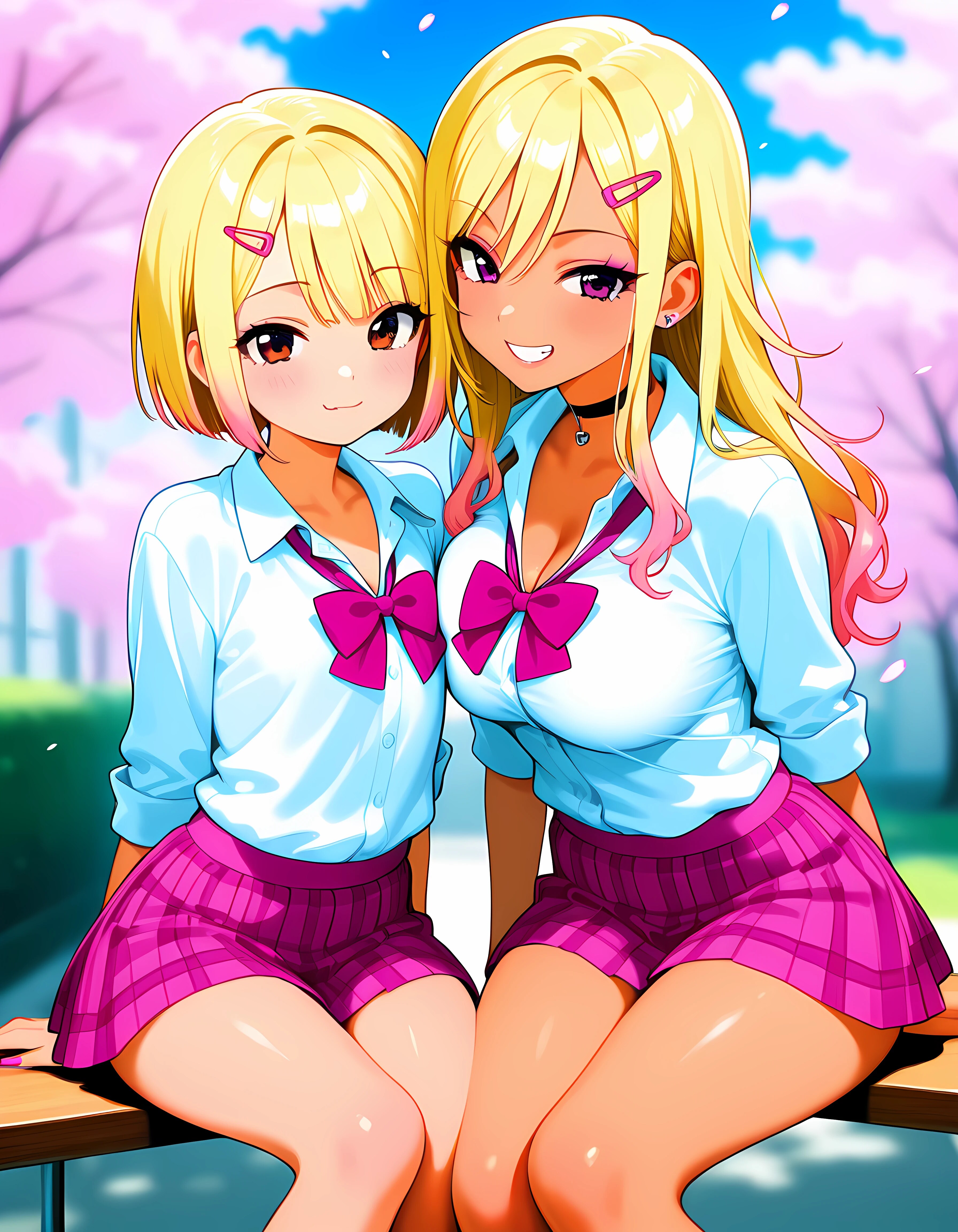 shiro-kuro gal