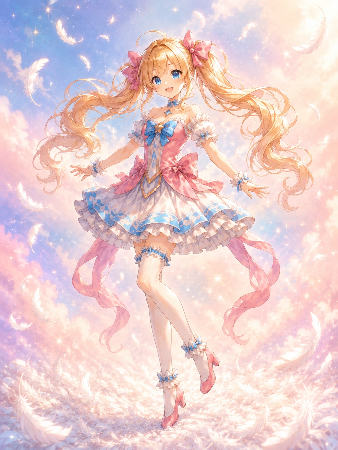 ふんわり心地な魔法少女 | の人気AIイラスト・グラビア