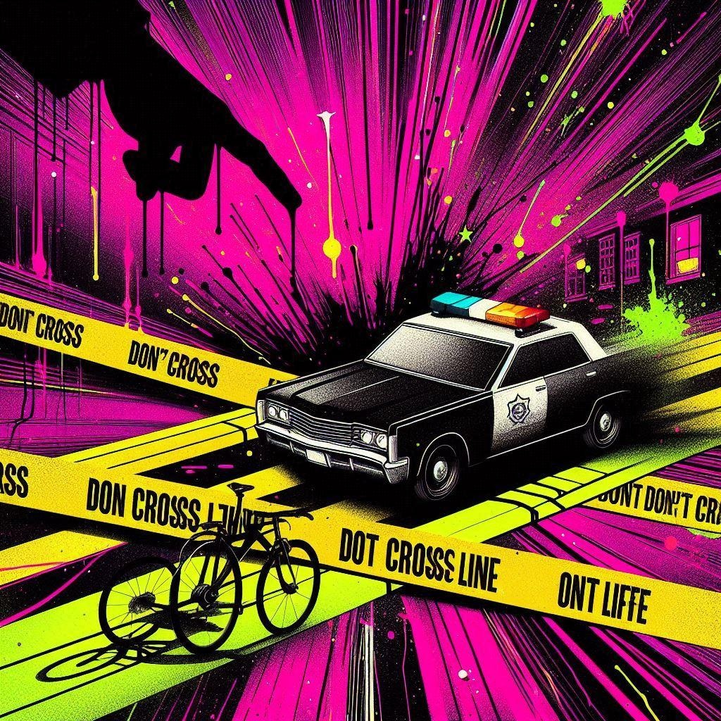 黄色い線を超えたら駄目よゲーム、２