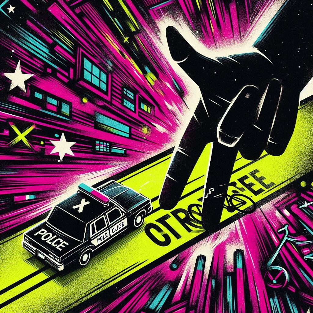 黄色い線を超えたら駄目よゲーム、２