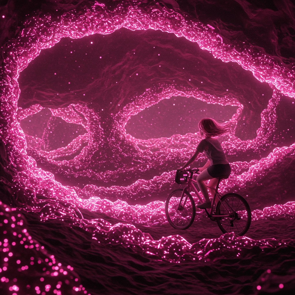 生体細胞洞窟_心電図ちゃん_ImageFX