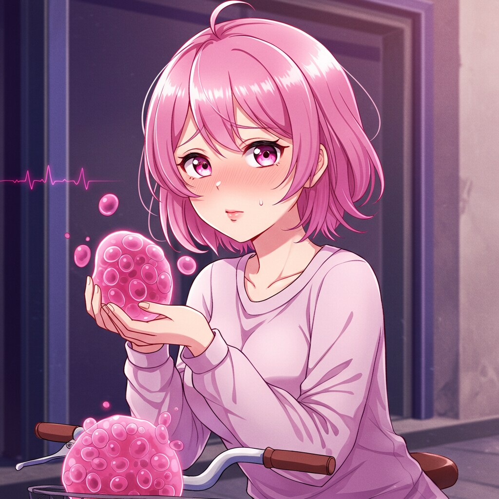 生体細胞洞窟_心電図ちゃん_ImageFX