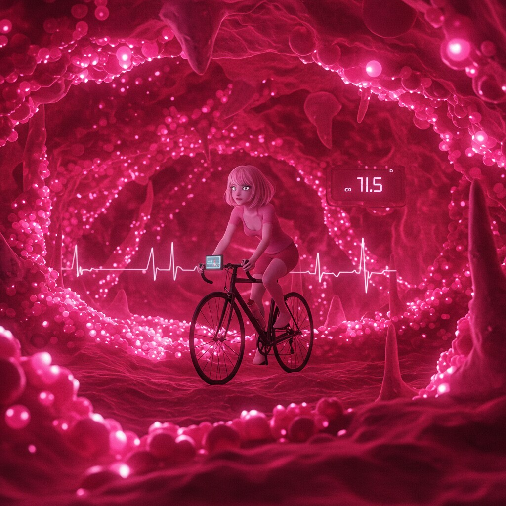 生体細胞洞窟_心電図ちゃん_ImageFX