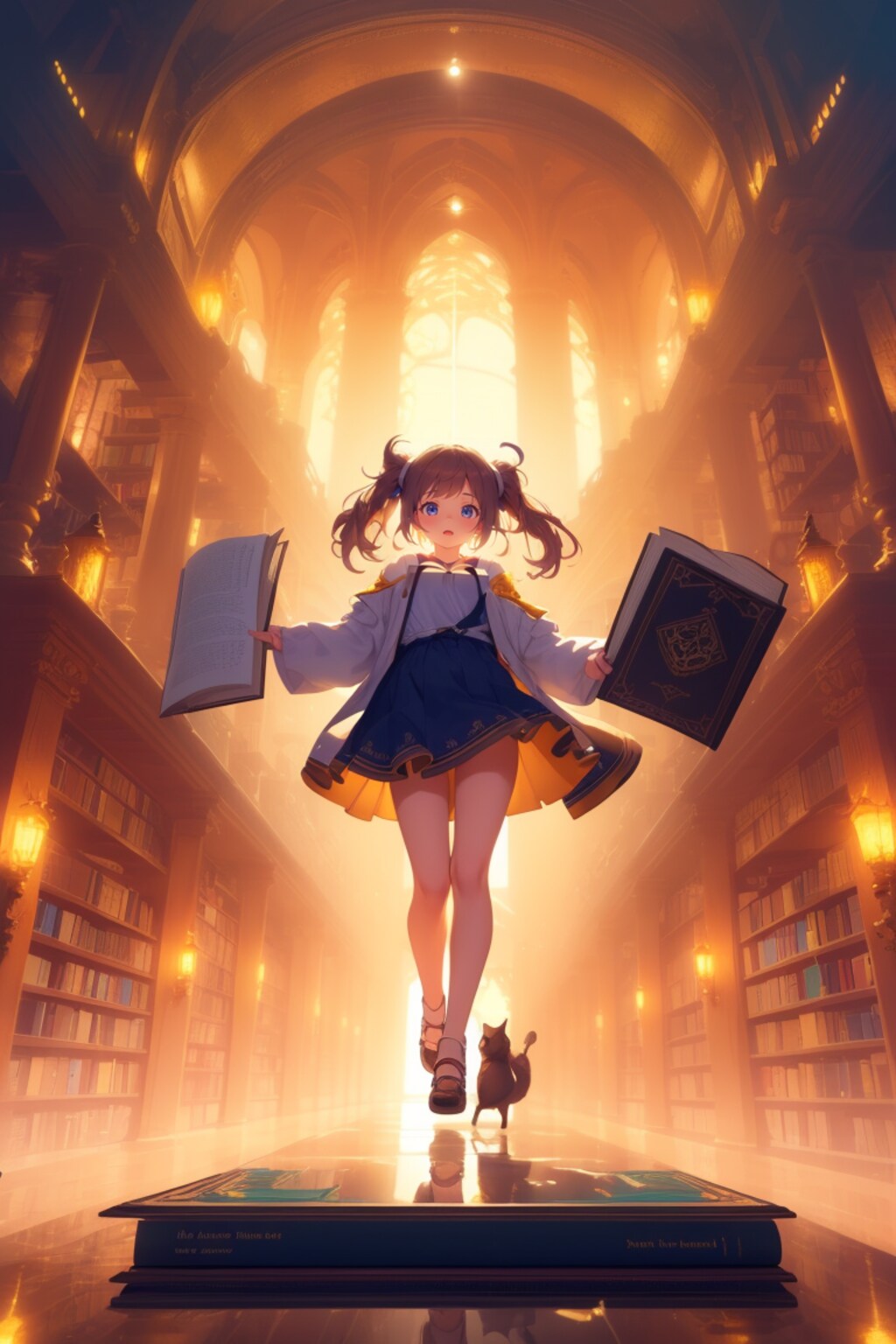 異世界の図書館へ