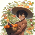 収穫🍊🍇 2枚目