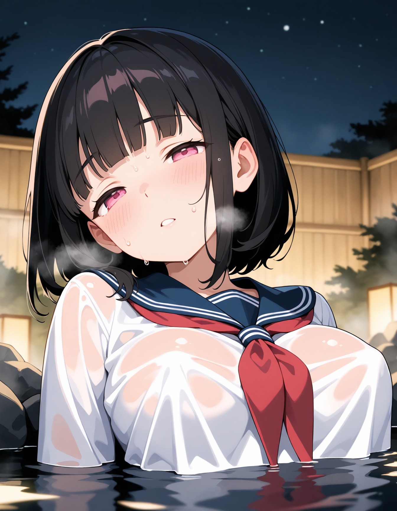 セーラー服と温泉