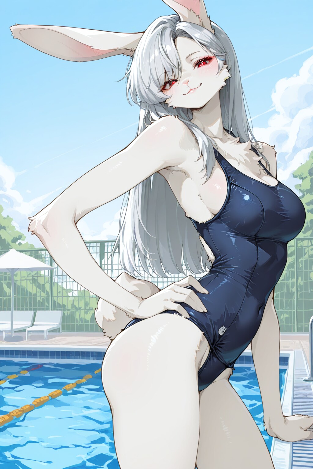 スク水のバニー