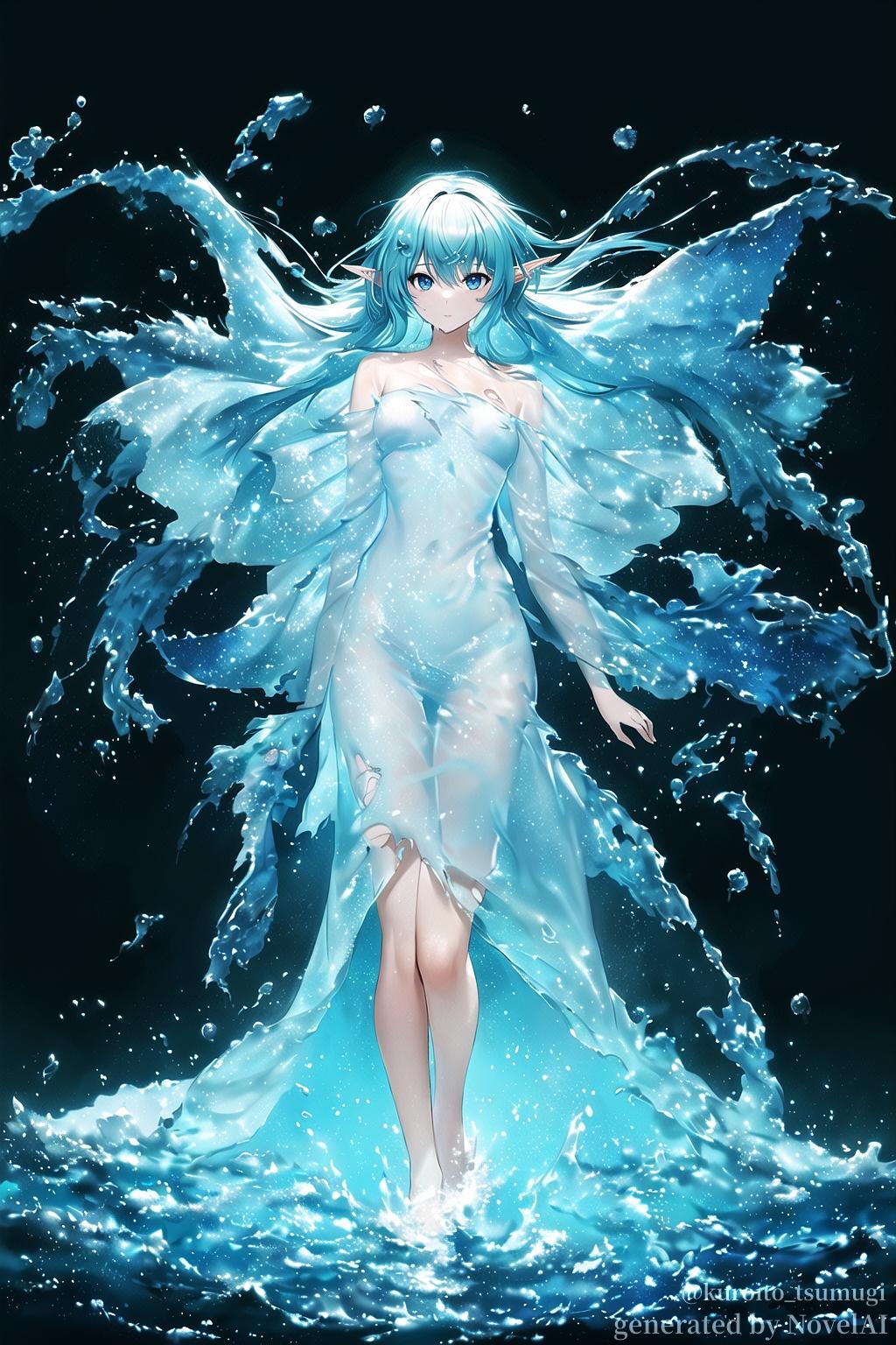 water dress×fairy