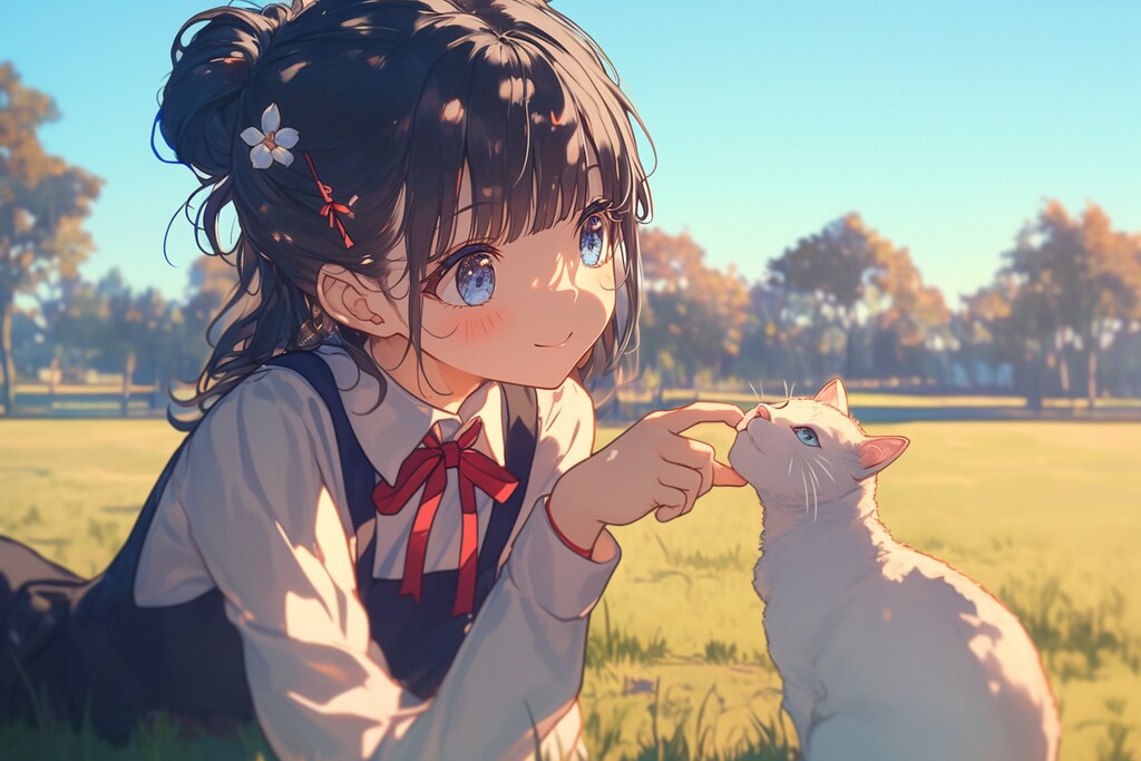 猫🐈とおだんごちゃん🍡✨79