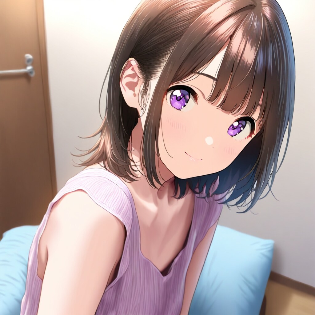 美容室に髪を切りに来たお姉ちゃん（30）