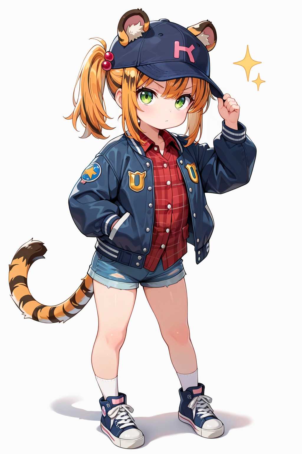 トラブル回避のためトラフィックインフォメーションを確認している虎のトラックドライバー