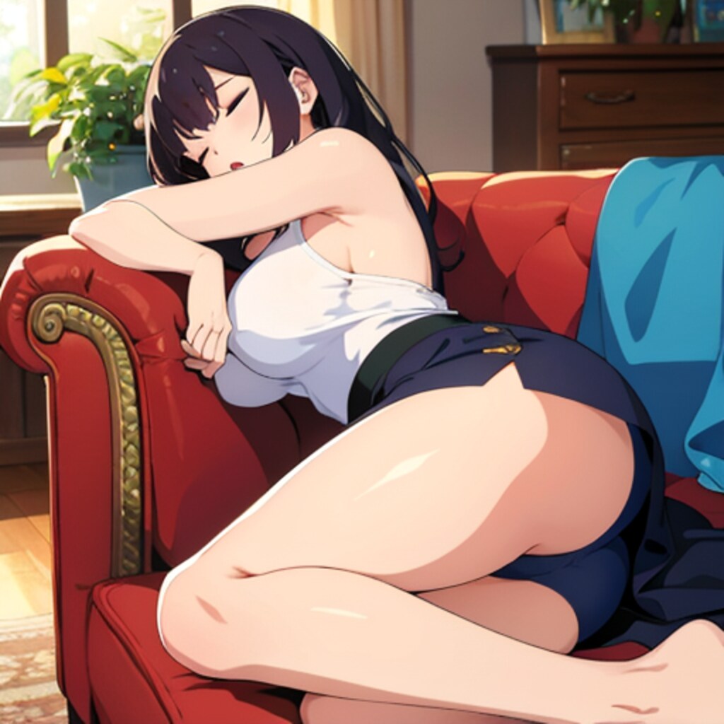 今私は、楽しくお昼寝中です-_-z