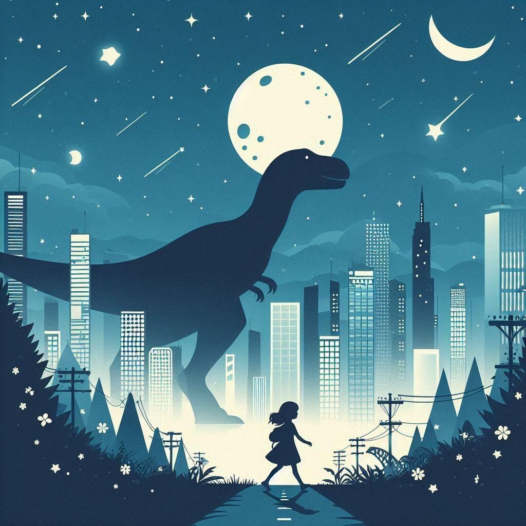 いまもむかしも (月と少女20)