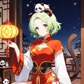 パンダ耳……？ パンダの尻尾…？ 4枚目