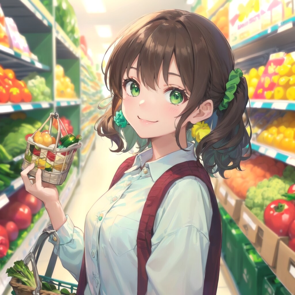 はじめてのスーパー | の人気AIイラスト・グラビア