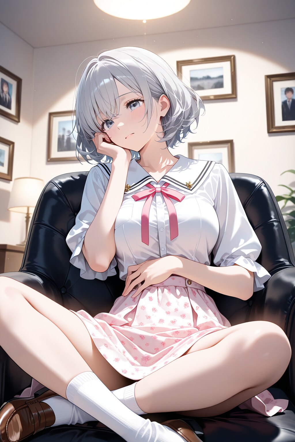 問題ばかりで困っちゃう…♡　学園長のお姉さん♡
