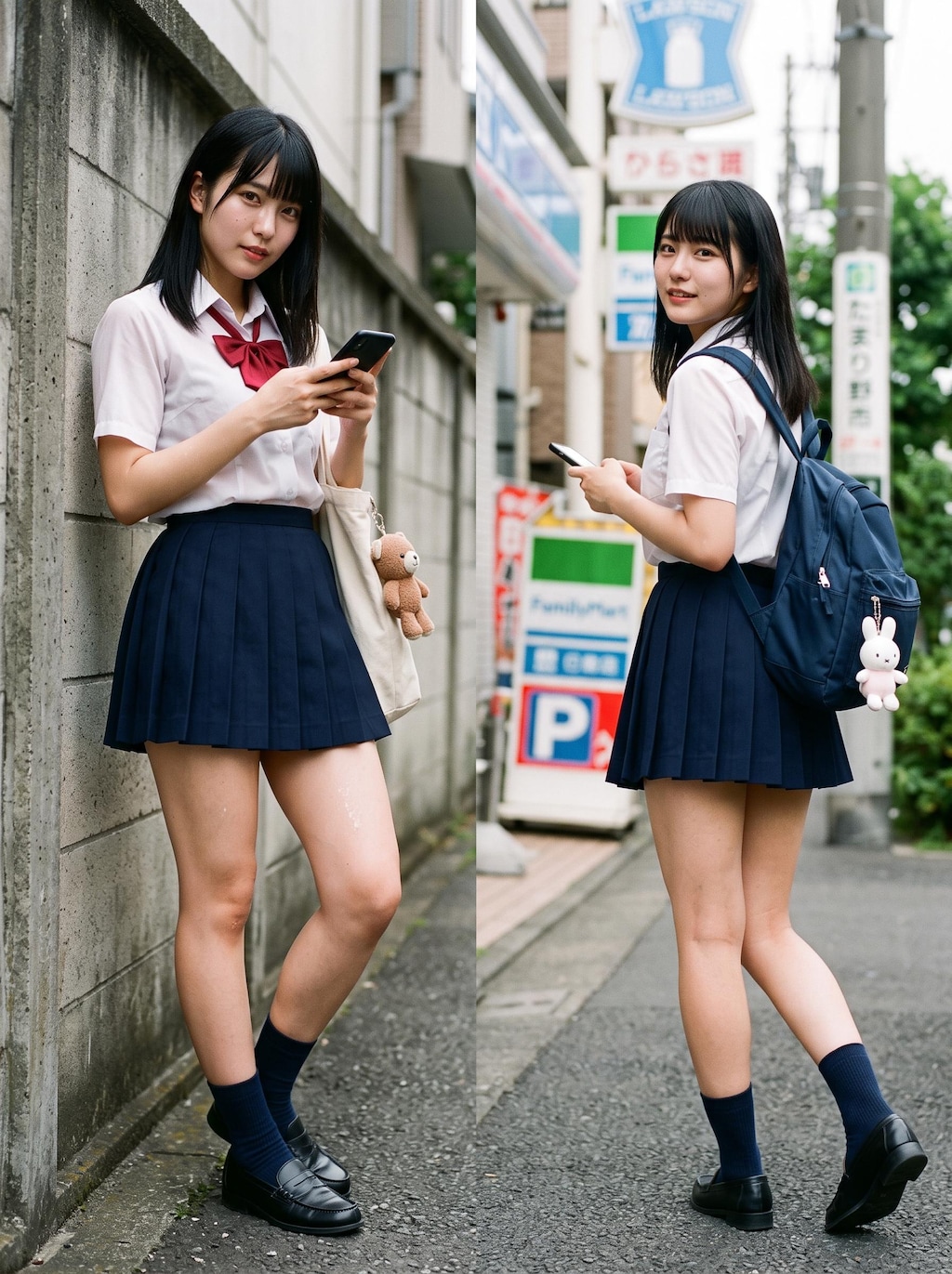 街撮りJK①