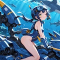 海中戦用メカ娘 4枚目