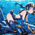 海中戦用メカ娘 2枚目