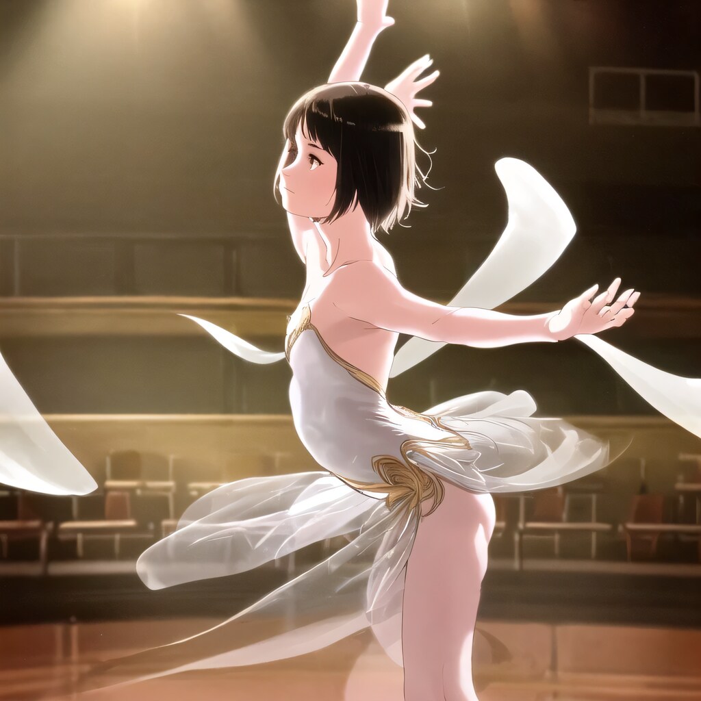 黒髪ボブで演劇の少女５