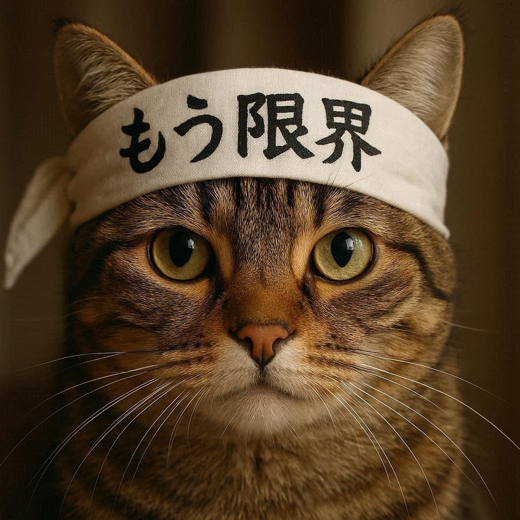 五月病を患う猫