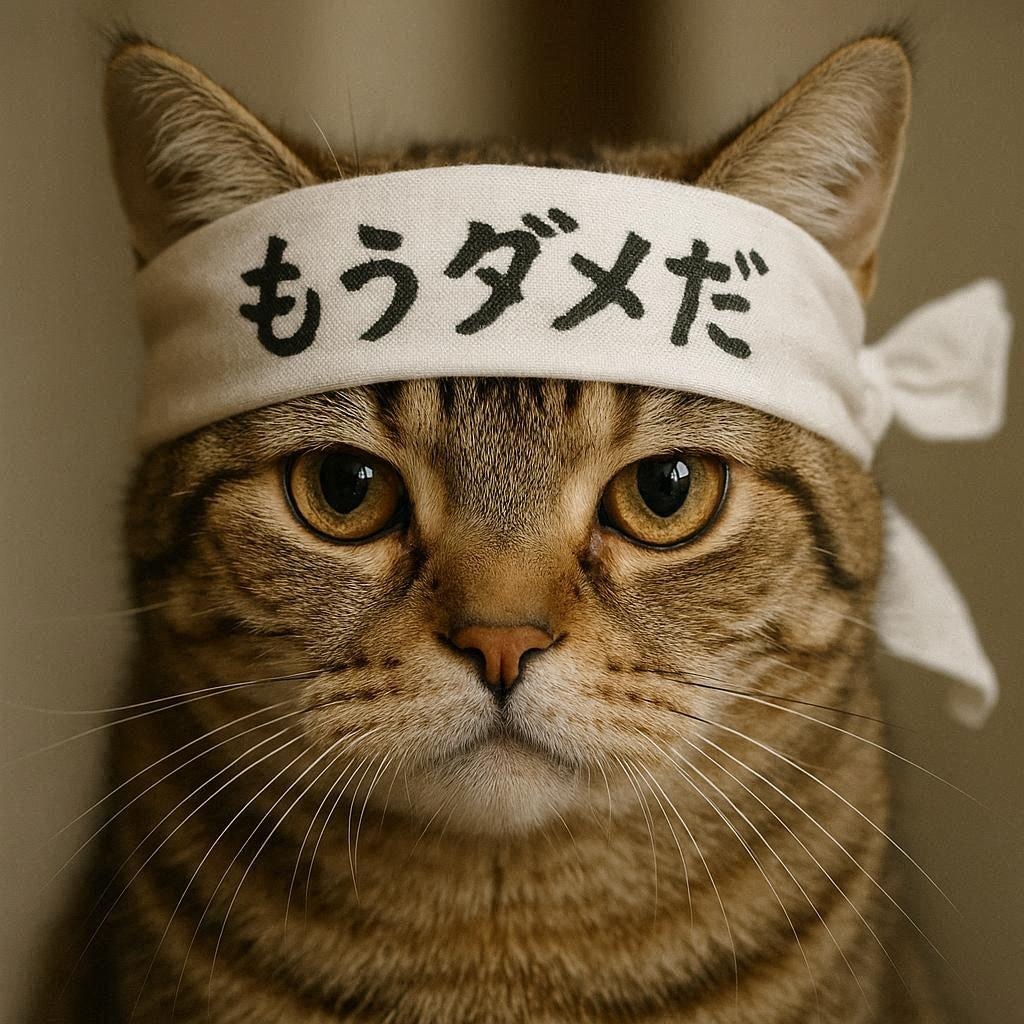 五月病を患う猫