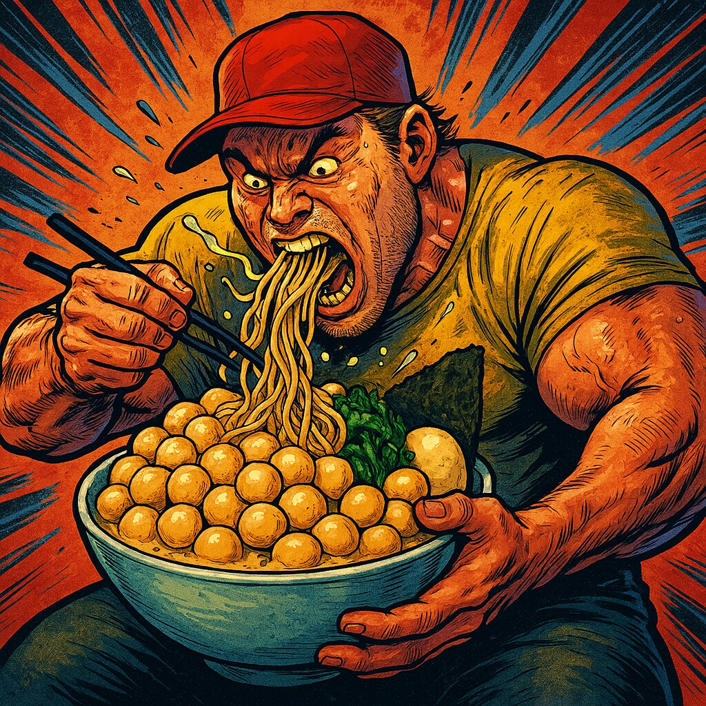 軽く朝ラーメン~ｲﾀﾀﾞｷﾏｰｯｽ!!!~