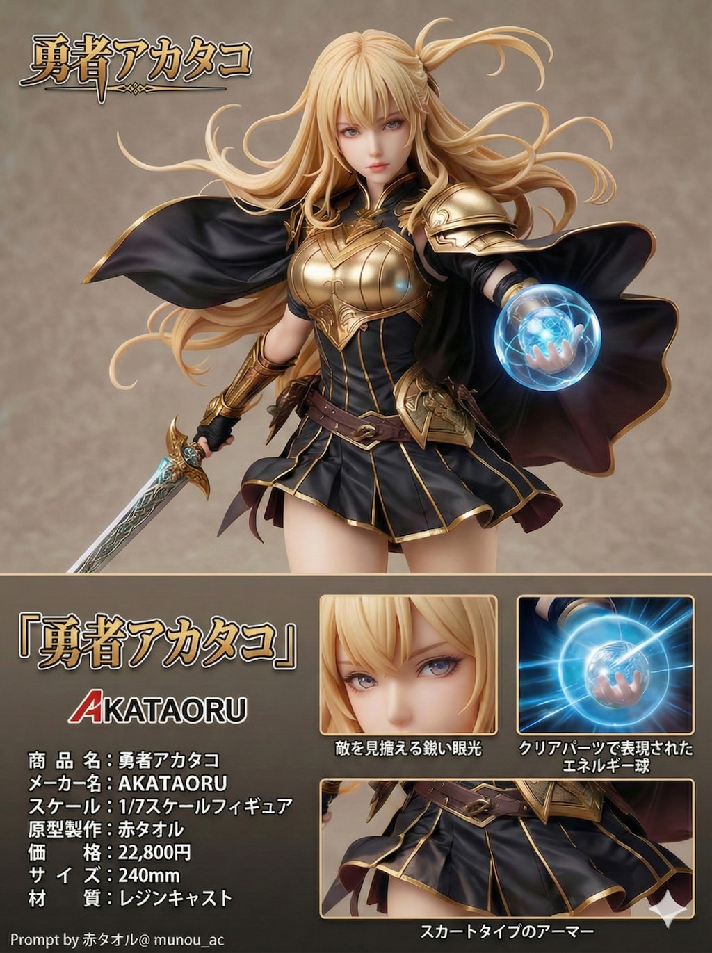 勇者アカタコ（フィギュア）製品紹介