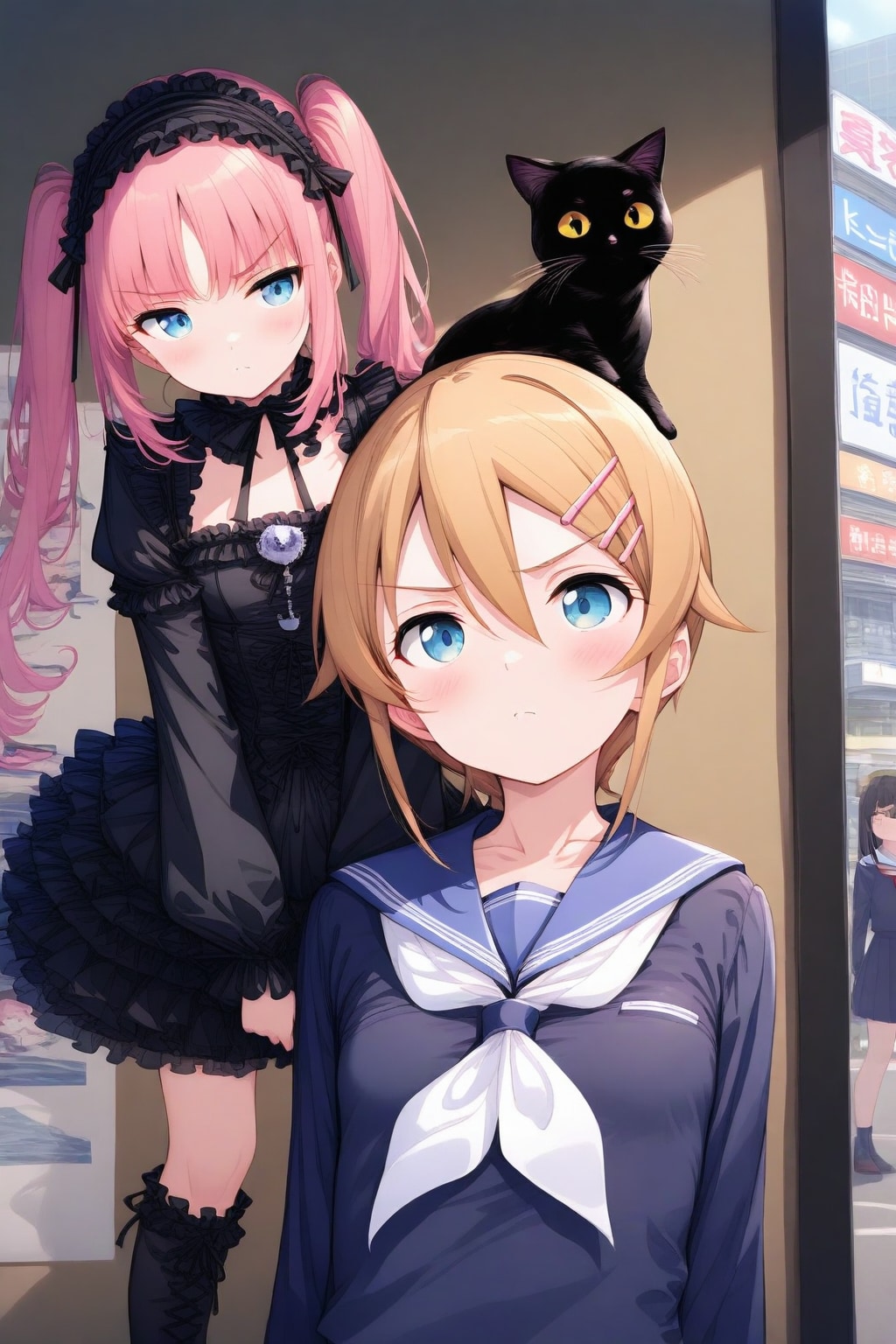 ツンデレな妹とゴスロリツインテール