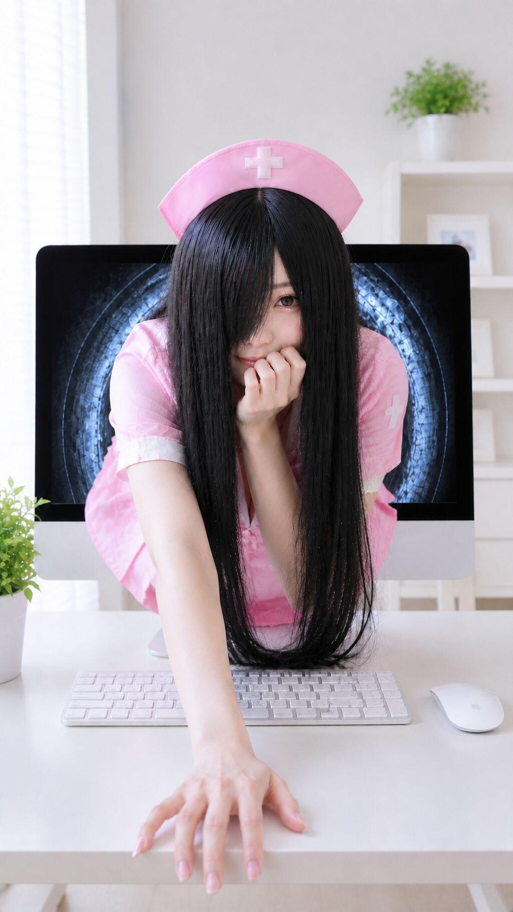 画面から女の子が出て来ないバグを修正しました。
