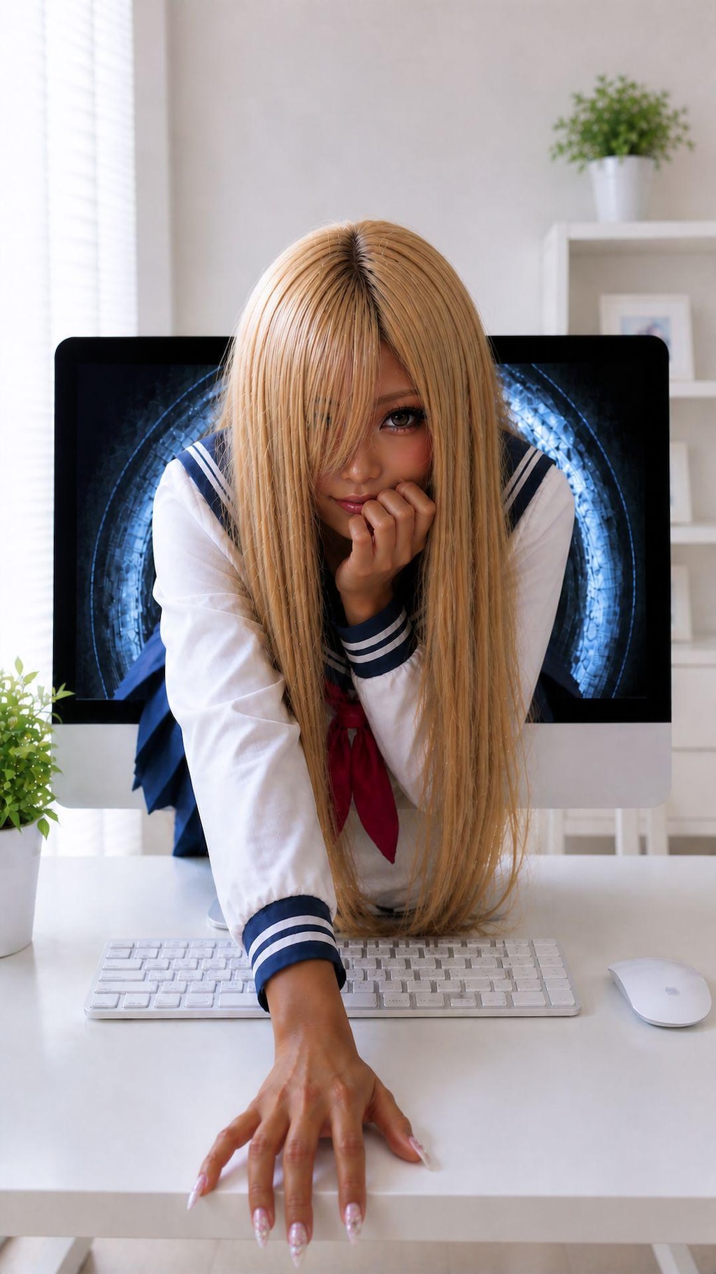 画面から女の子が出て来ないバグを修正しました。
