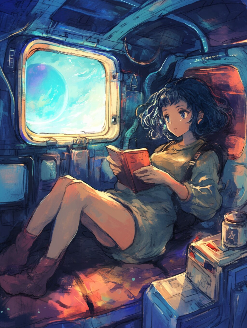 雨の日は読書でも